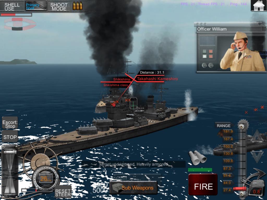 apa yang akan anda lakukan ketika diapit Destoyer dan Heavy Cruiser?:v