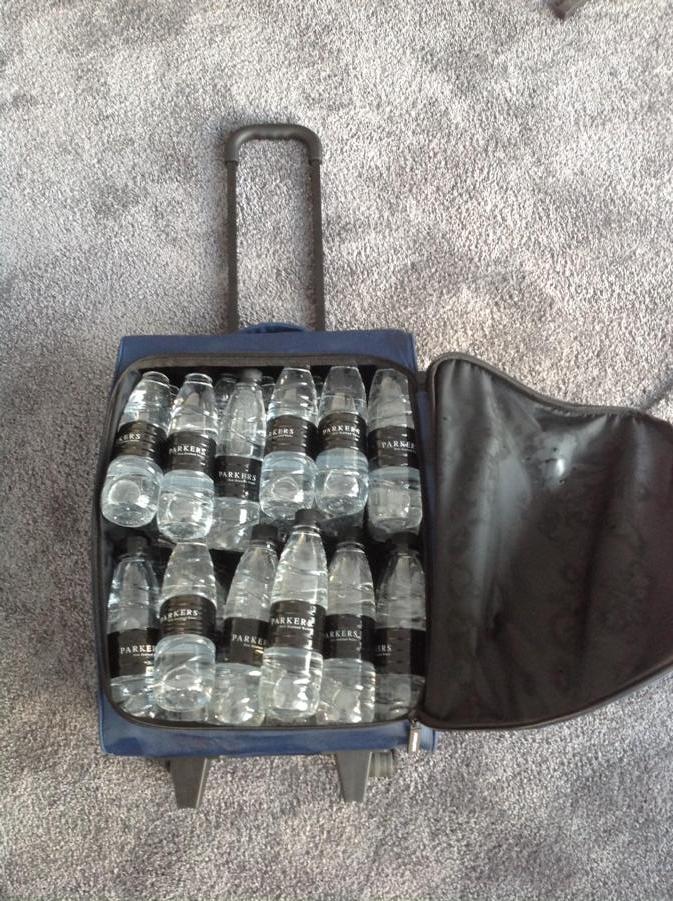 OPureWater1's tweet photo. Not sure this will get through airport security http://t.co/IvlyOHiTEp
