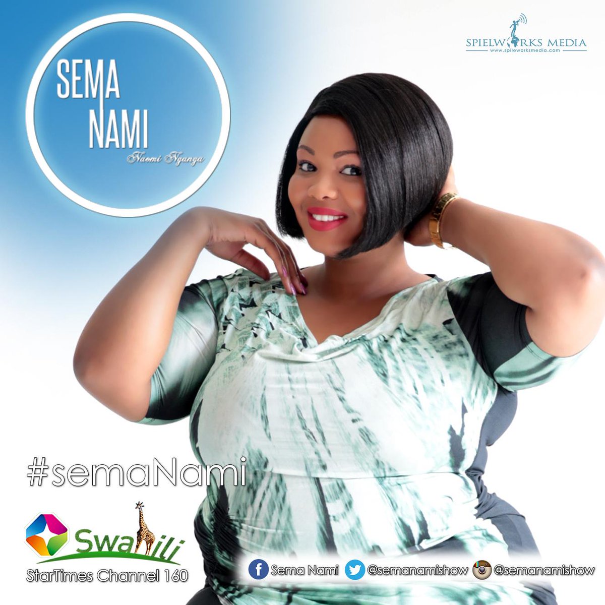 semanamishow's tweet photo. Nywele &amp; makeup- check!
Nguvu ya kupambana na wiki mpya- CHECK!
Jumamosi njema wapenzi!😘 @NeomiNganga @StarTimesKenya http://t.co/sw196sTGbc