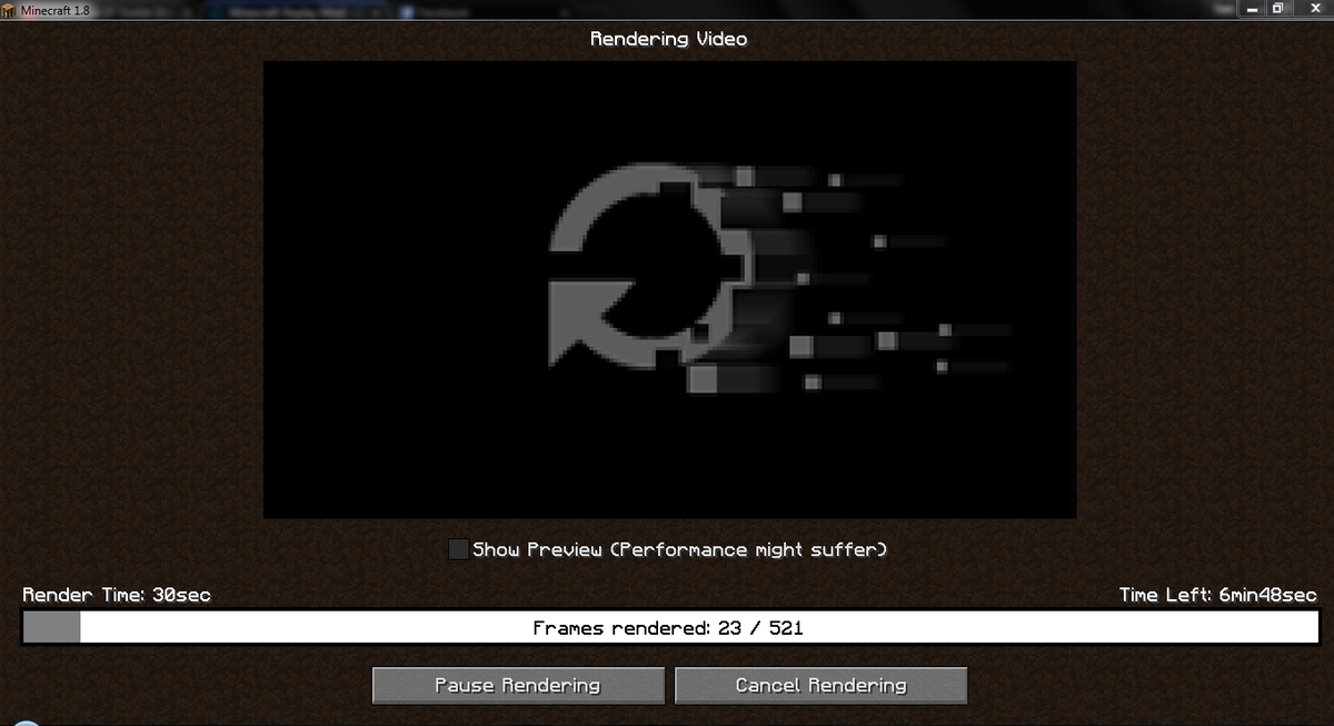 Blaze55Youtube's tweet image. At long last... success! #replaymod