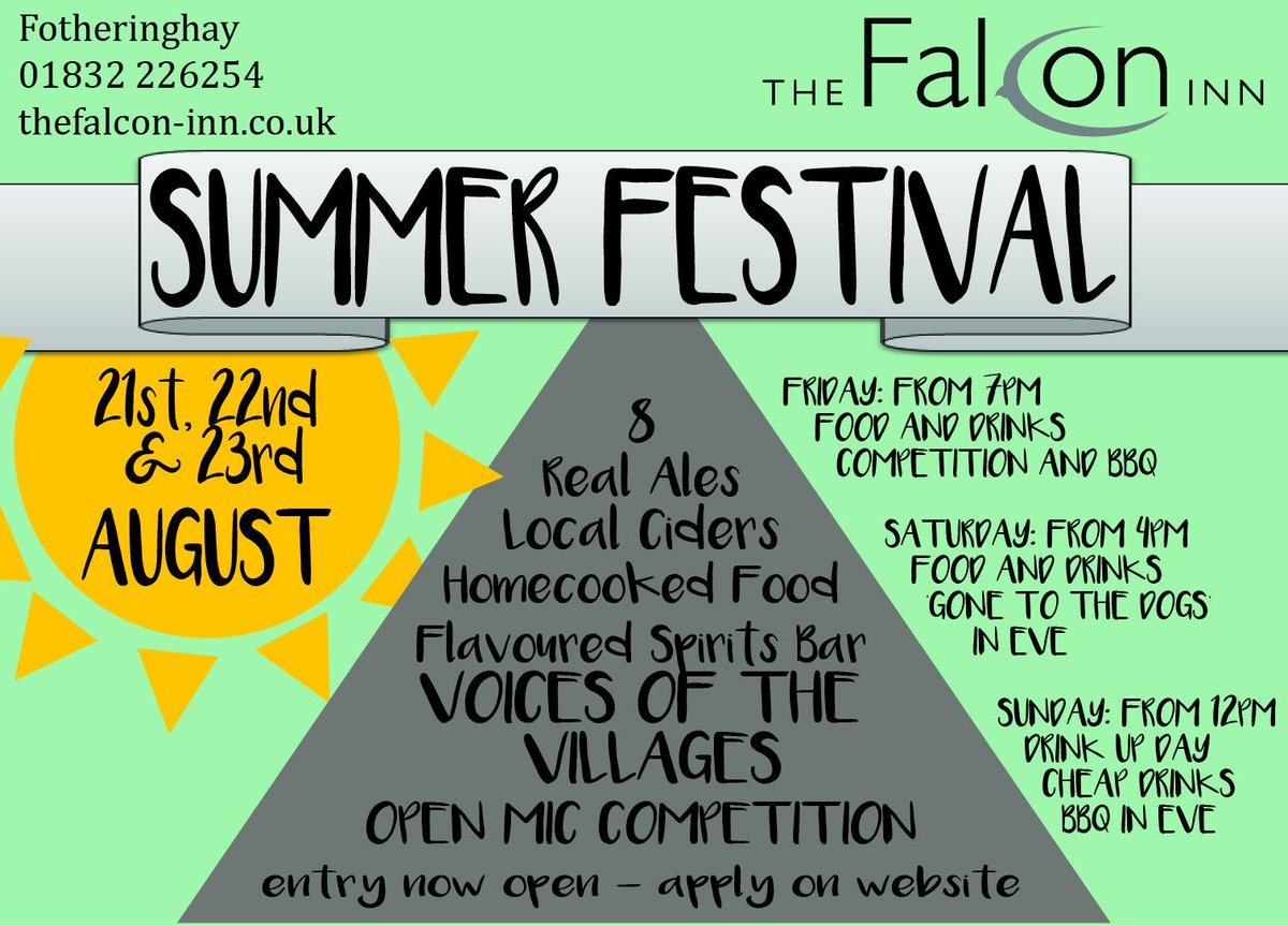 This weekend....#beerfest #falconsummerfestival