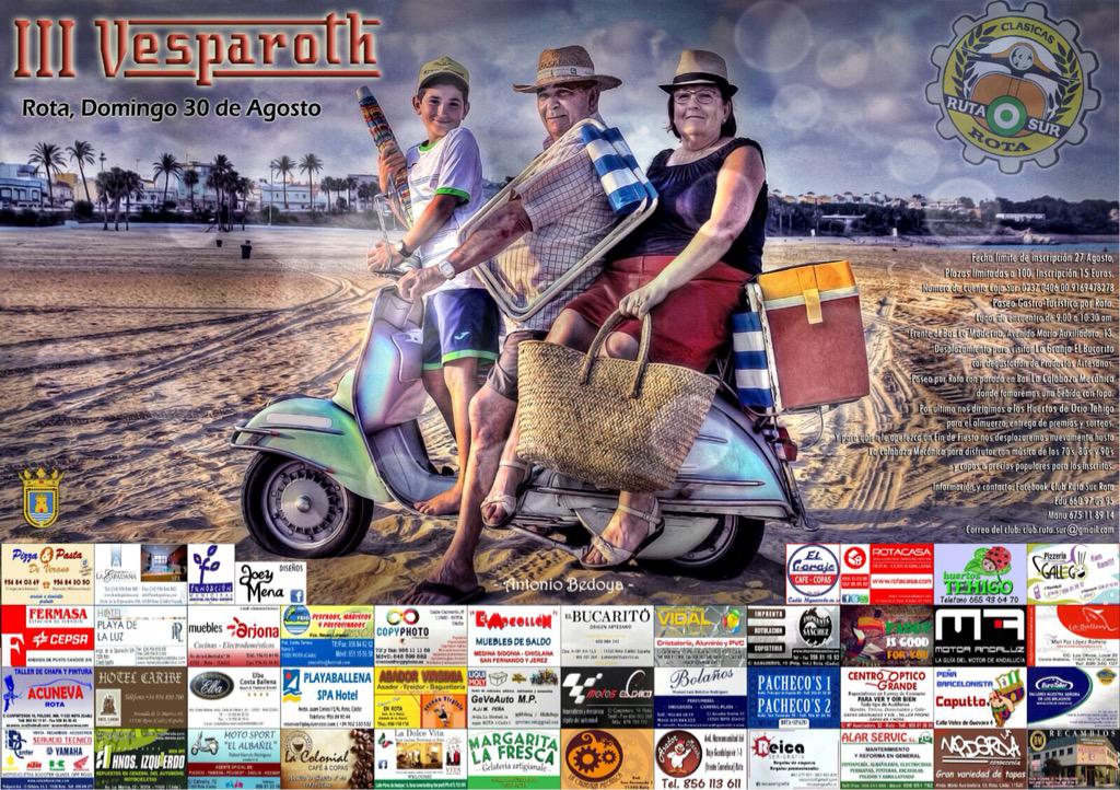 Club_RutaSur's tweet photo. III VESPAROTH, os esperamos!!! http://t.co/iMZO8WH0CN