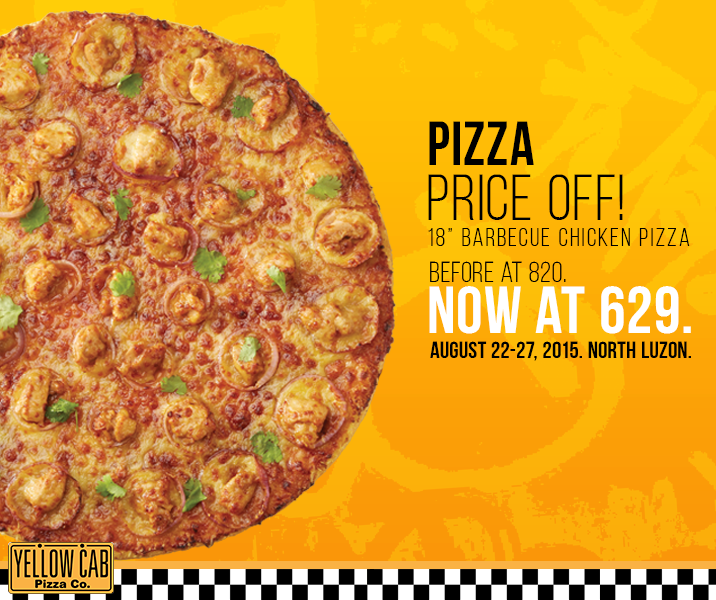 Yellow Cab Pizza on Twitter &quot;North Luzon! We're offering our 18