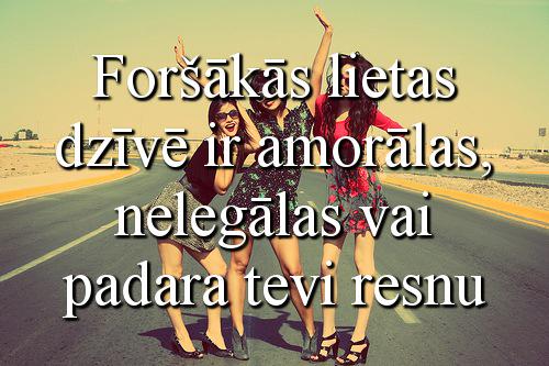 Foršākās lietas..