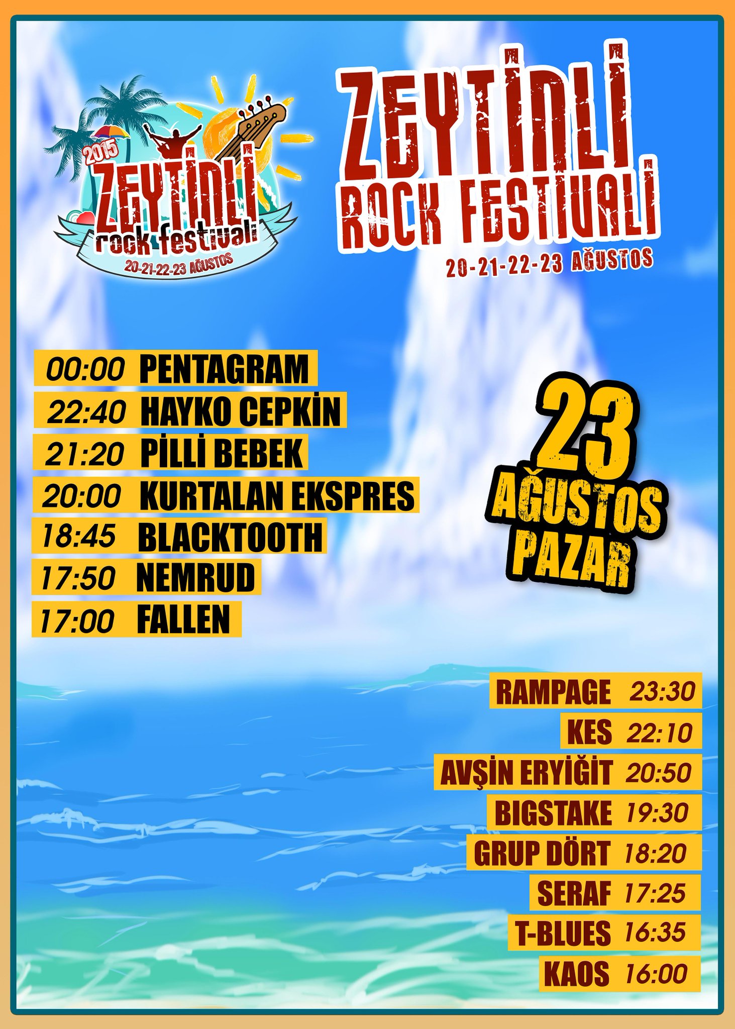 Zeytinli Rock Fest on Twitter "Zeytinli Rock Festivali'nde sahne