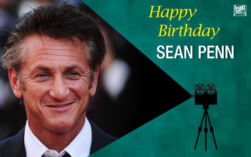One of the most versatile actors of Hollywood celebrates his birthday today. Happy birthday Sean Penn! to wish him 