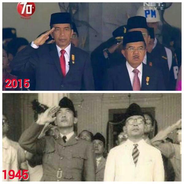 akuikieko's tweet image. Hormat bendera krn Irup. Sbg Wapres tentu tdk perlu, kecuali TNI/Polri. Kalau mau diatur bs sj,  @JimlyAs  cc @Pak_JK