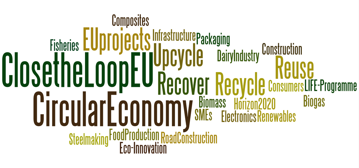 EUgreenresearch's tweet photo. Discover 10 of our #CircularEconomy projects: #ClosetheLoopEU from #steelmaking to consumers http://t.co/3lJMkRoONF http://t.co/uw6XsiMf6k
