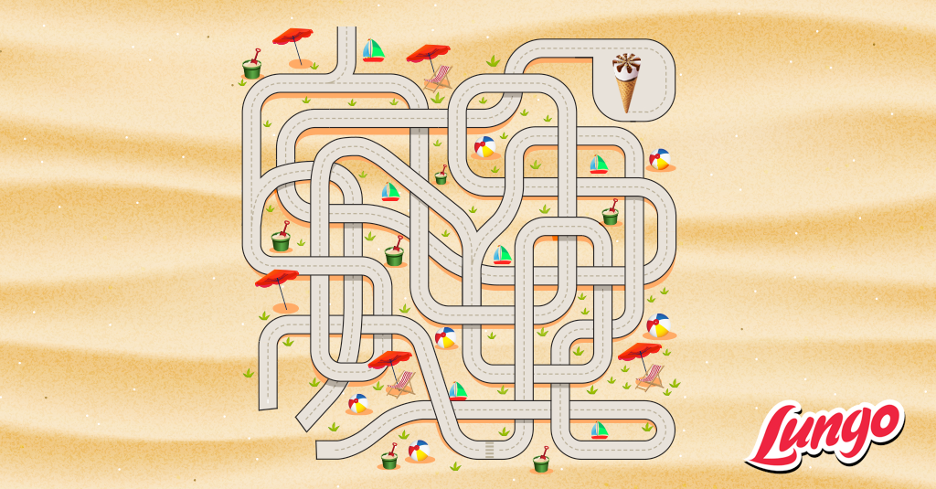 Lungo'ya giden yollardan hangisinin doğru olduğunu bulabilir misin?