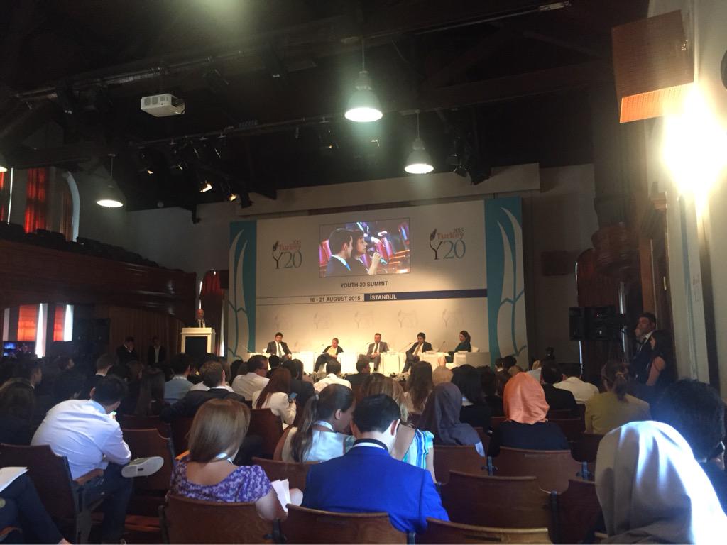 Lach_Campbell1's tweet photo. The G20 engagement groups kick off discussions on how to influence world leaders @Y20Turkey @globalvoicesau http://t.co/WzSeXWjH1S