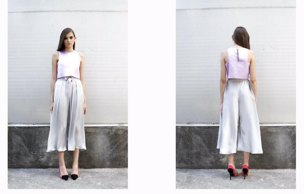 cousin_bliss's tweet photo. Outfit de la semana ✔️
Pantalón DRIAN gris perla y top DOES lila.
#modaespañola
#modaparainvitadas
#cousinbliss http://t.co/tJcnf2rX61
