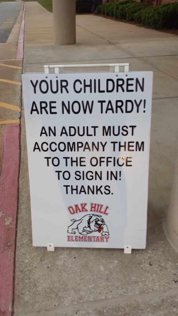 OHES_Covington's tweet image. Children are tardy at 7:40. #ncssbethebest #arriveontime