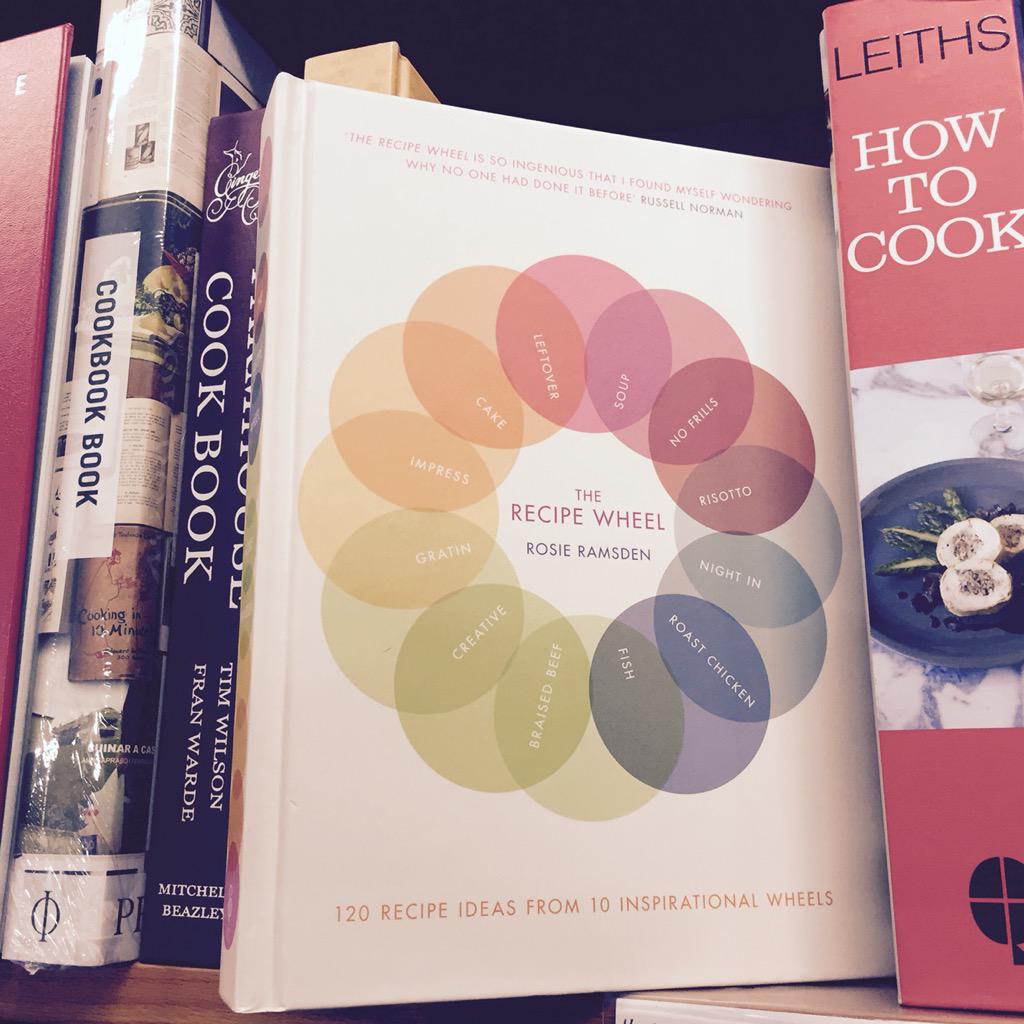 ClaudiaL_Young's tweet photo. Belated pic from last week - @Waterstones in #Oban! @RosieRamsden @EburyPublishing #RecipeWheel http://t.co/GOrFZ9JBOt