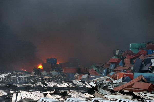 One of the blasts in Tianjin was akin to 21 tons of TNT going off: bit.ly/1NrE2gs