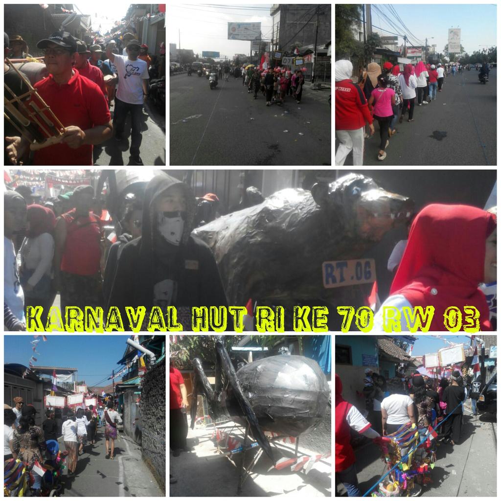 mantap #17anbandung RT <a href="/Kel_BabakanSari/">Kel. Babakan Sari</a>: Meriah tiap HUT RI,itulah warga RW03 gg Desa,keren..