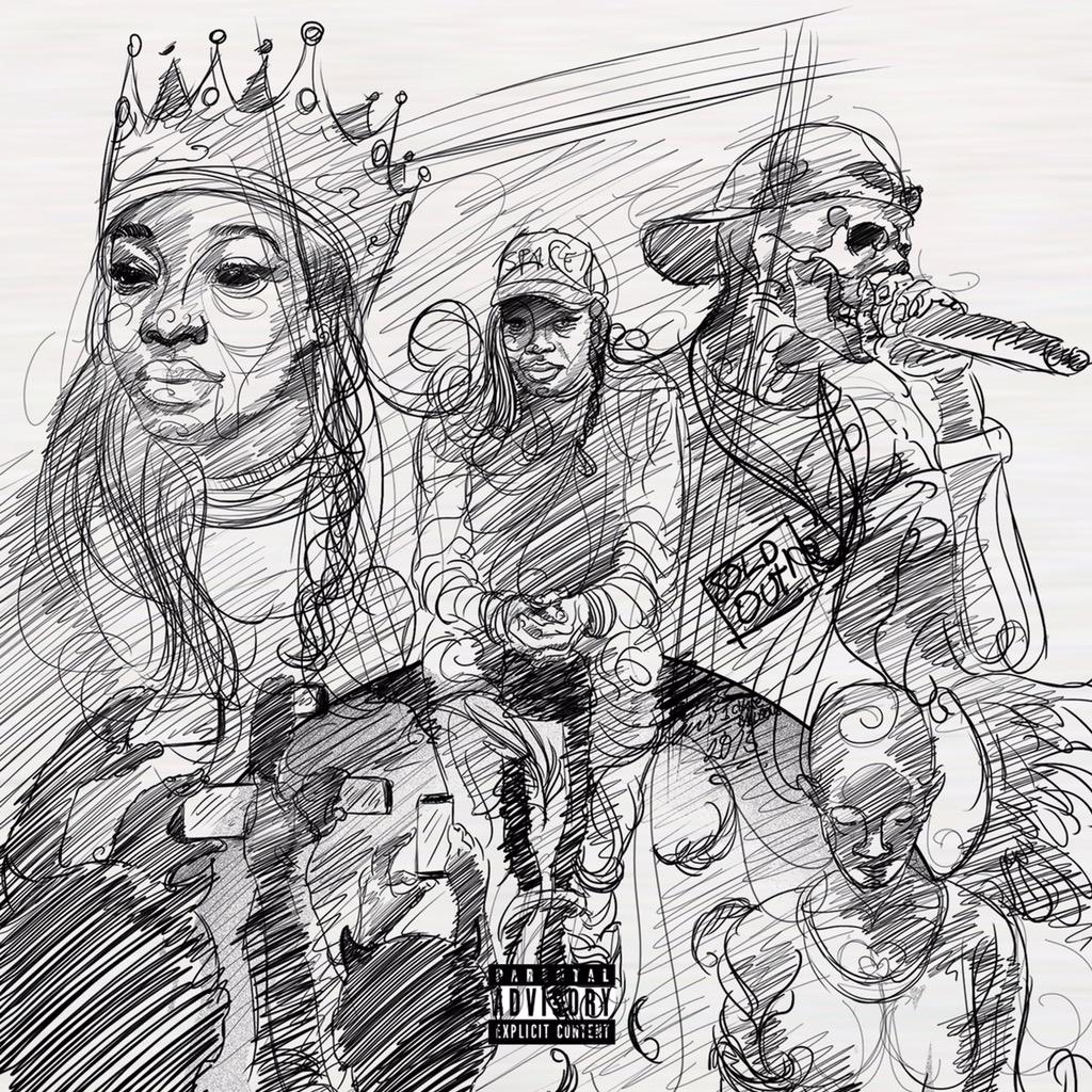 LittleSimz's tweet photo. 'A Curious Tale Of Trials + Persons' Album cover by @guisoares . 'Dead Body' dropping today! http://t.co/SKpiLhjWRW