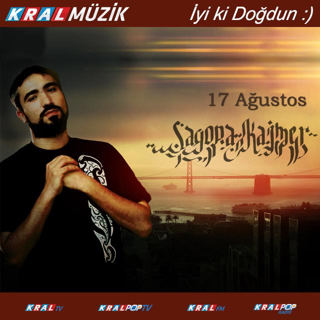 Kral_Muzik's tweet photo. İyi ki doğdun Sagopa Kajmer! Müzikle dopdolu bir ömür dileriz! #KralGrubu @Sagopakajmerrap  #birthday http://t.co/ZJ8vKsht9k