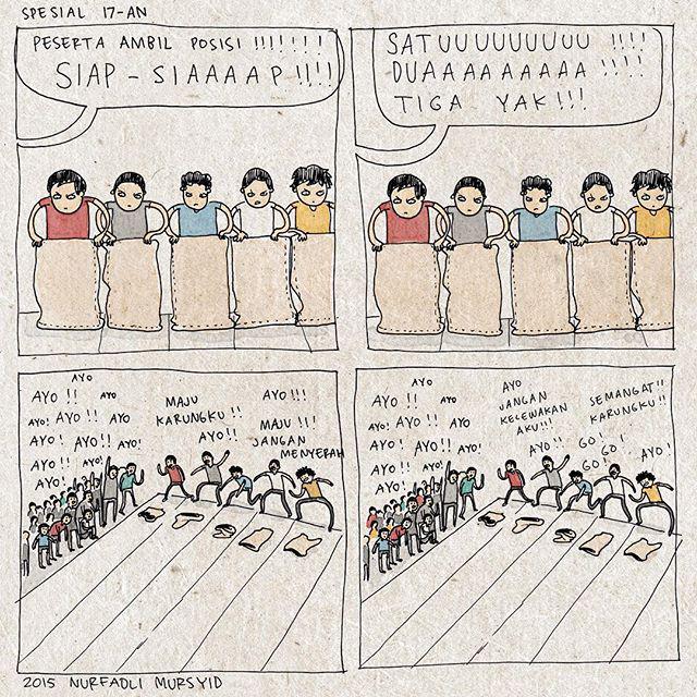 Merdeka!! Kumpulan Komik 70 Tahun Kemerdekaan Persembahan Komikus