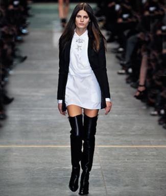thigh high boots myntra