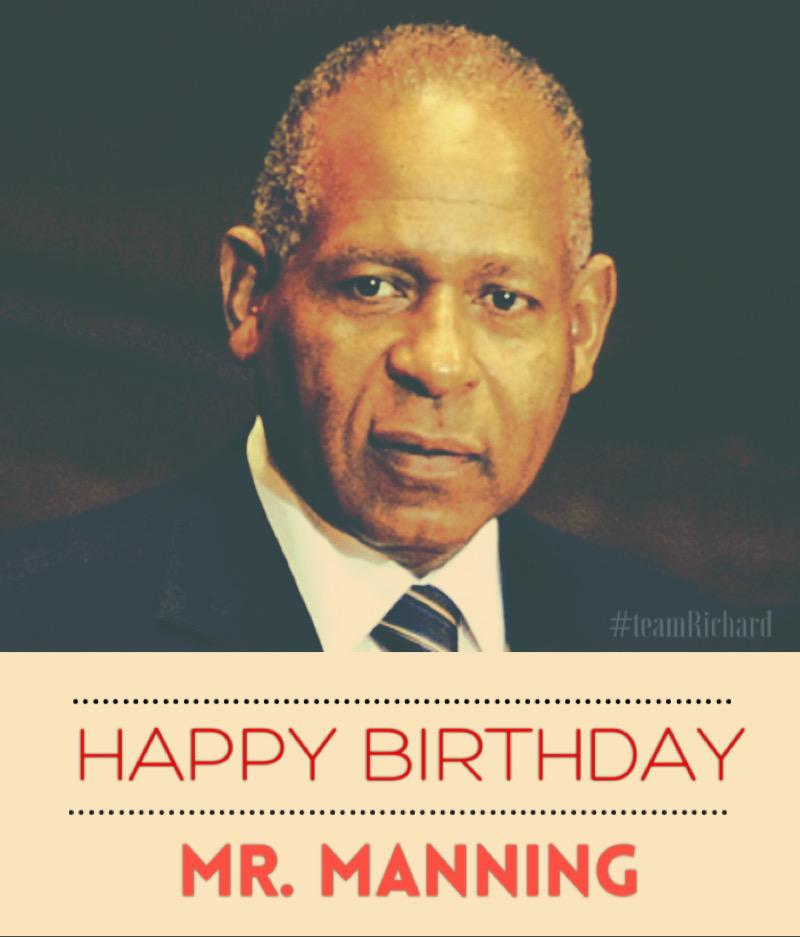 Happy 69th Birthday to fmr. Prime Minister and fmr. Political Leader of the PNM, Mr. Patrick Manning. 