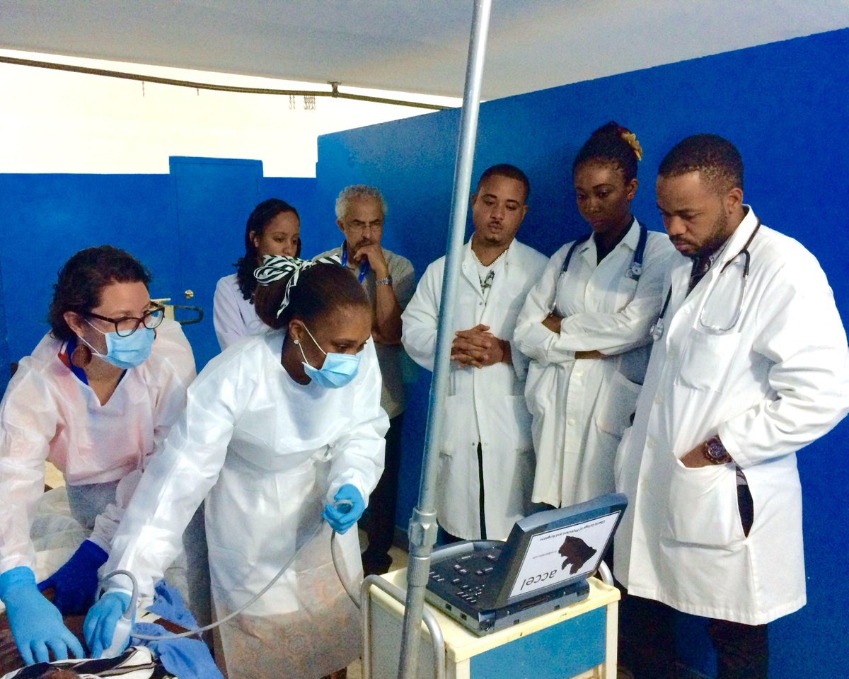 #gamechangers Dr. Alex continues #Liberia #ultrasound teaching efforts bit.ly/1HXMfFF #FOAMus #TackleEbola