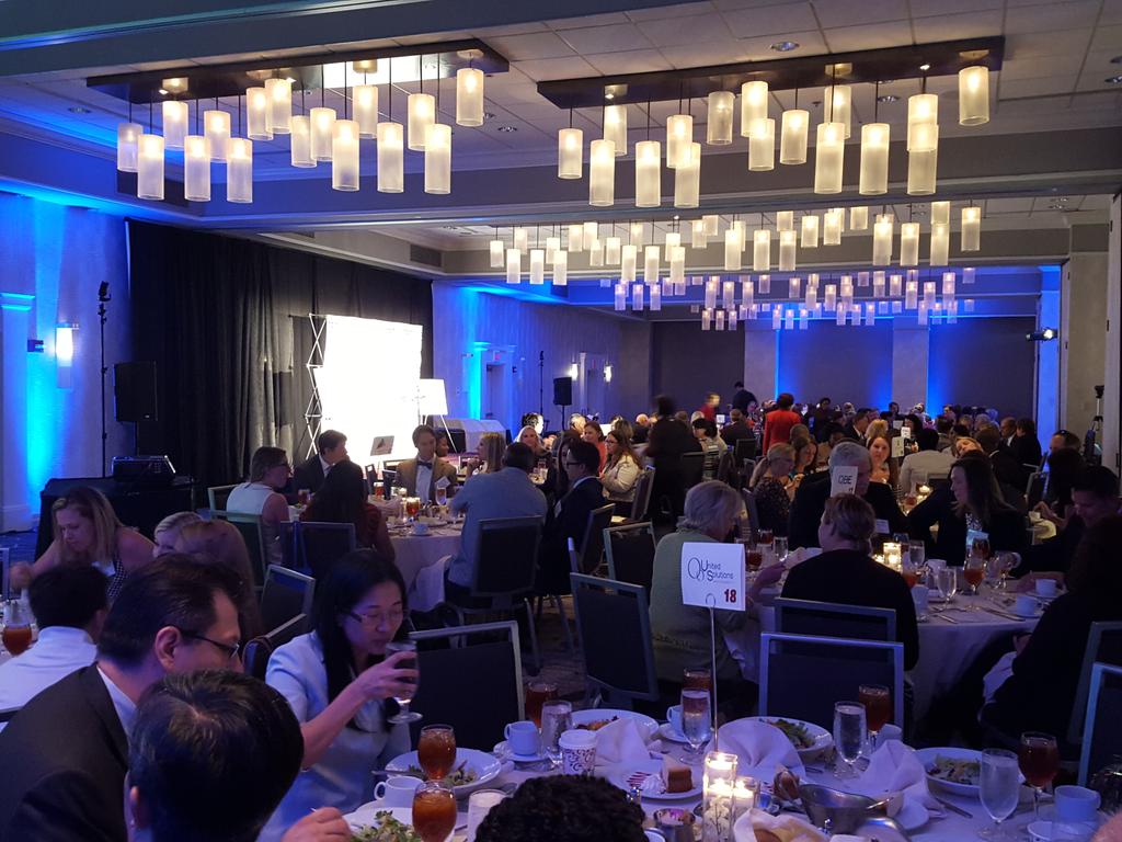 At the #cornerstoneawards in Bethesda. <a href="/SmartCEO/">SmartCEO Media</a> Ready to recognize companies making an impact in their communities!