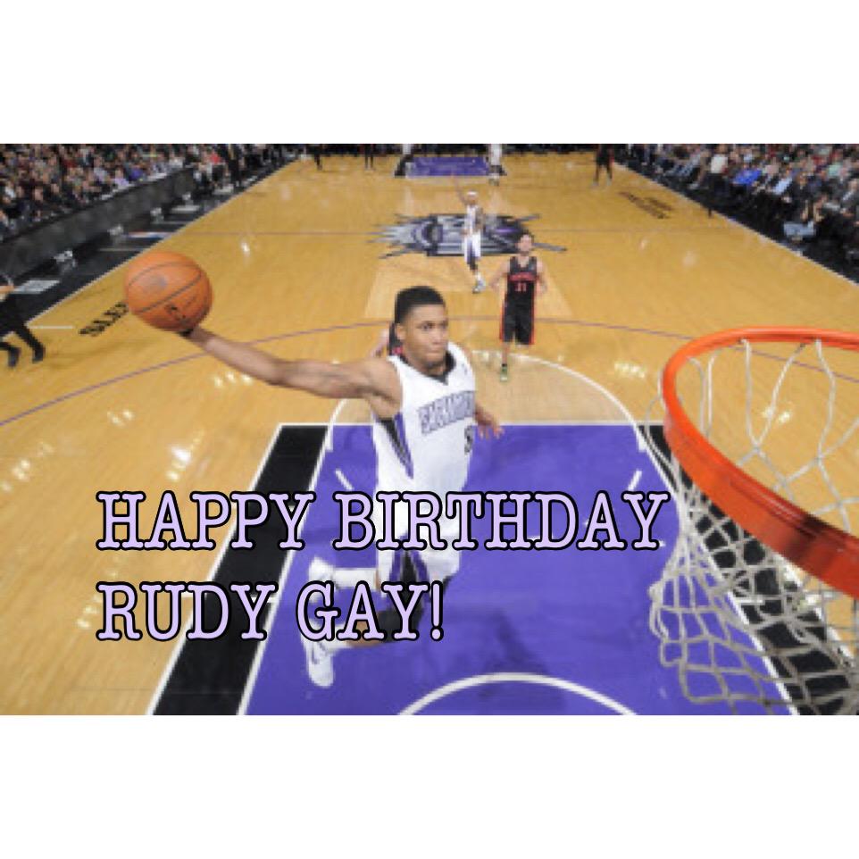 HAPPY BIRTHDAY RUDY GAY!     Live like a King today! 