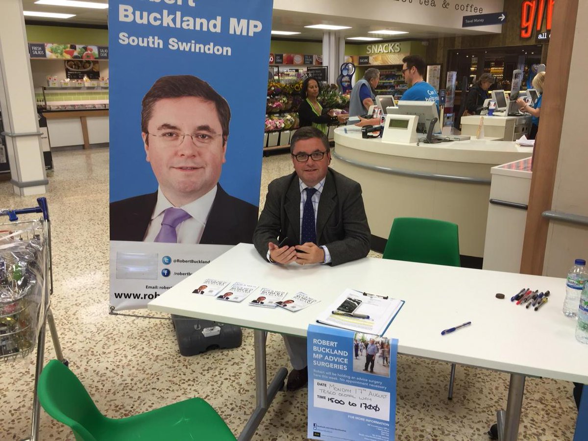 Thanks to my team for today's Summer Surgery at Tesco #Swindon.  Very busy!