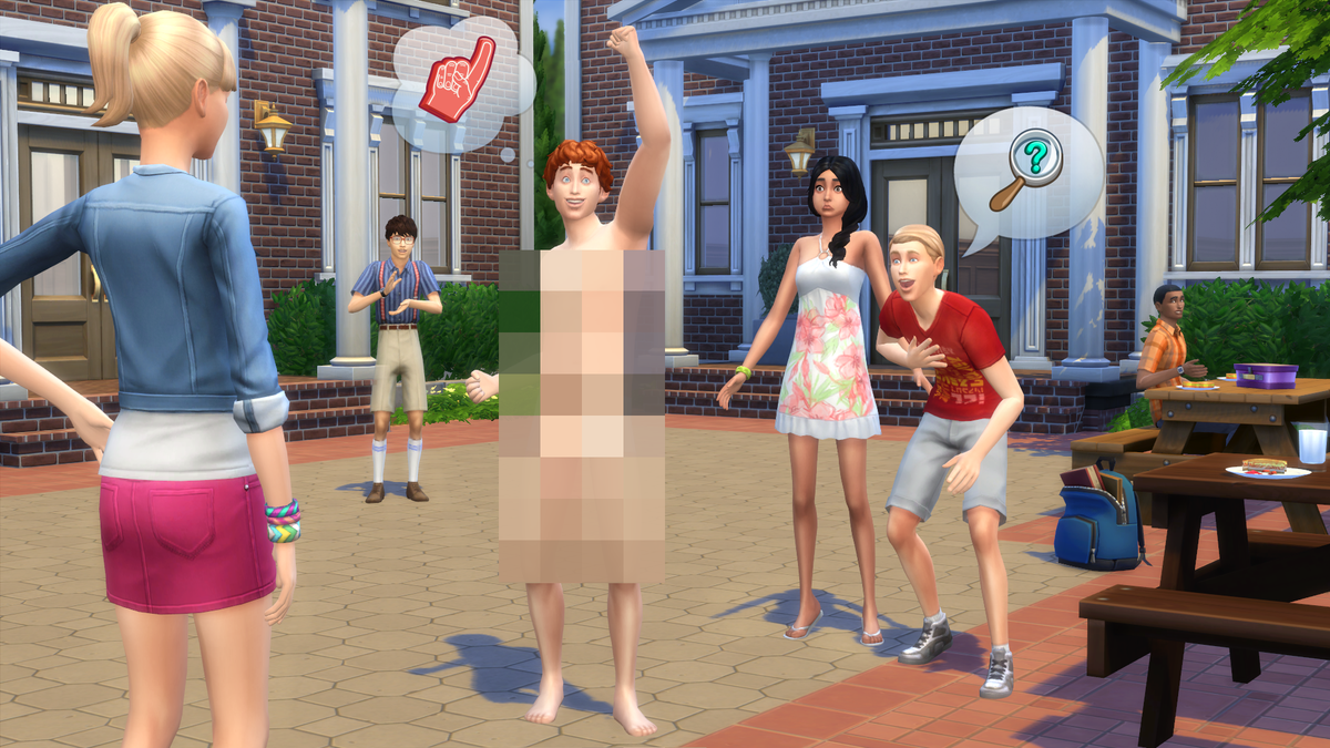 TheSims's tweet photo. #IWinAtMorningsBecause we woke up with the Confident moodlet! http://t.co/GFQcSIwR67