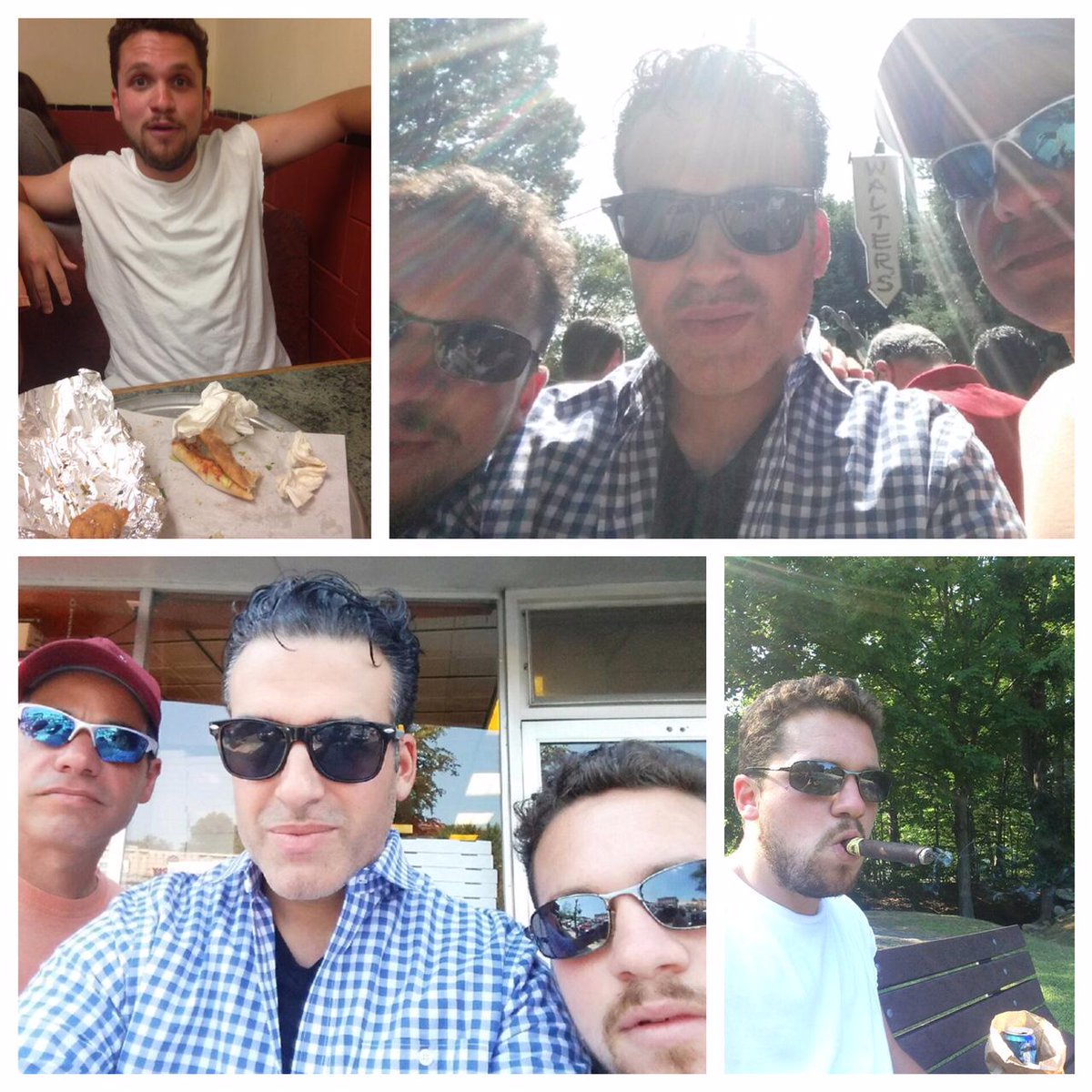MadDogRadio's tweet photo. We are about to recap the HUGE #MMFoodTour w/ @EvcoRadio @Babchik & Steve Torre on #MorningMen! #WhatADay #SXMsports http://t.co/2xCjVsZgn0