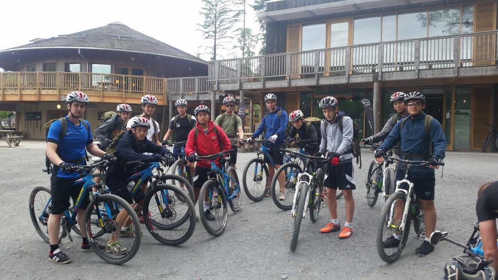 SCooper_OBT's tweet photo. Coed Y Brenin trail day for the serious adventure bike course @OutwardBoundUK #collectmomentsnotthings http://t.co/NOiZWWF75v