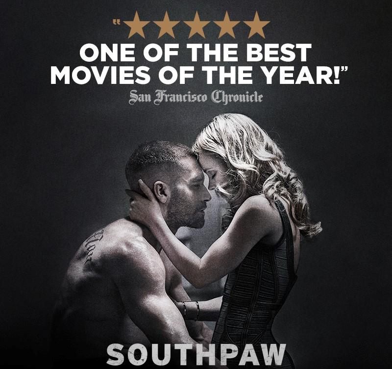 Viena no gada labākajām filmām "Kreilis" uz ekrāniem no piektdienas, 21.augusta! #Southpaw