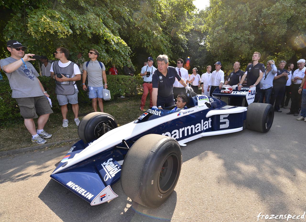 Happy birthday to Nelson Piquet. Fan favourite in his Brabham BT52 at 2013 