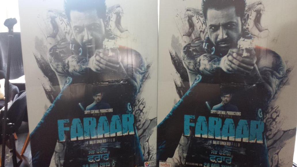 Punjab2000music's tweet photo. #Punjab2000 sponsors &amp; media partners for @igippygrewal's new movie #Faraar distributed by @filmonixuk @cine5dfilms http://t.co/nD0qeNW9wY