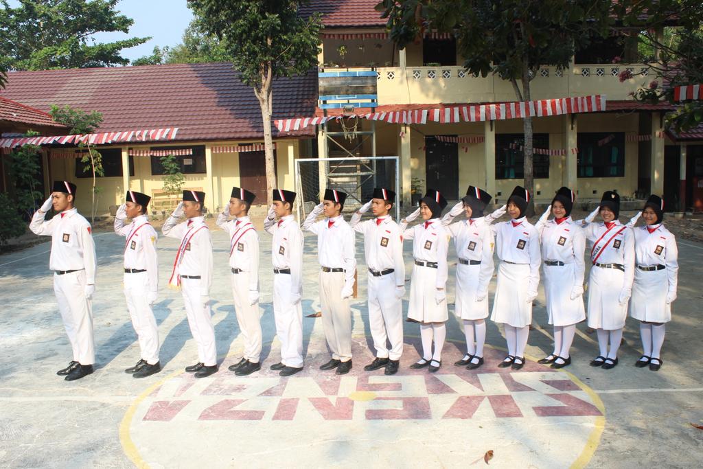 Allhamdulilah, upacara dirgahayu RI ke 70 td sukses...