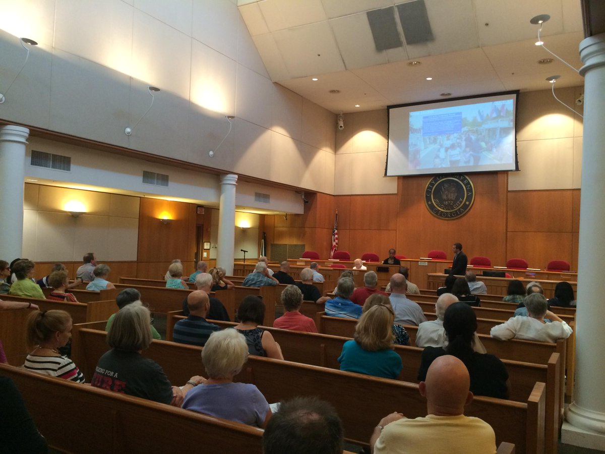 Smyrna Arts and Cultural Council 1st annual meeting Thursday - great group created from the Smyrna Vision Initiative!