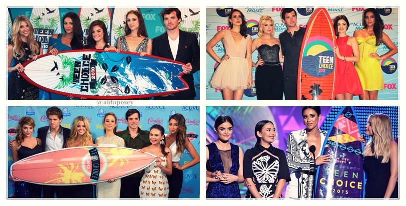 hunnieshay's tweet image. Rt if you are proud 😊 #PLLCast @ABCFpll #TeenChoiceAwards