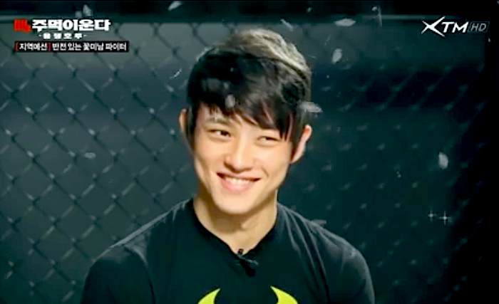 ROADFC's tweet photo. #ROADFC25 "Hottie" Kwon Min-Seok debut tryout on "The Crying Fist", check out the video! https://t.co/OjgNe3326S http://t.co/stJJbJ7fQP