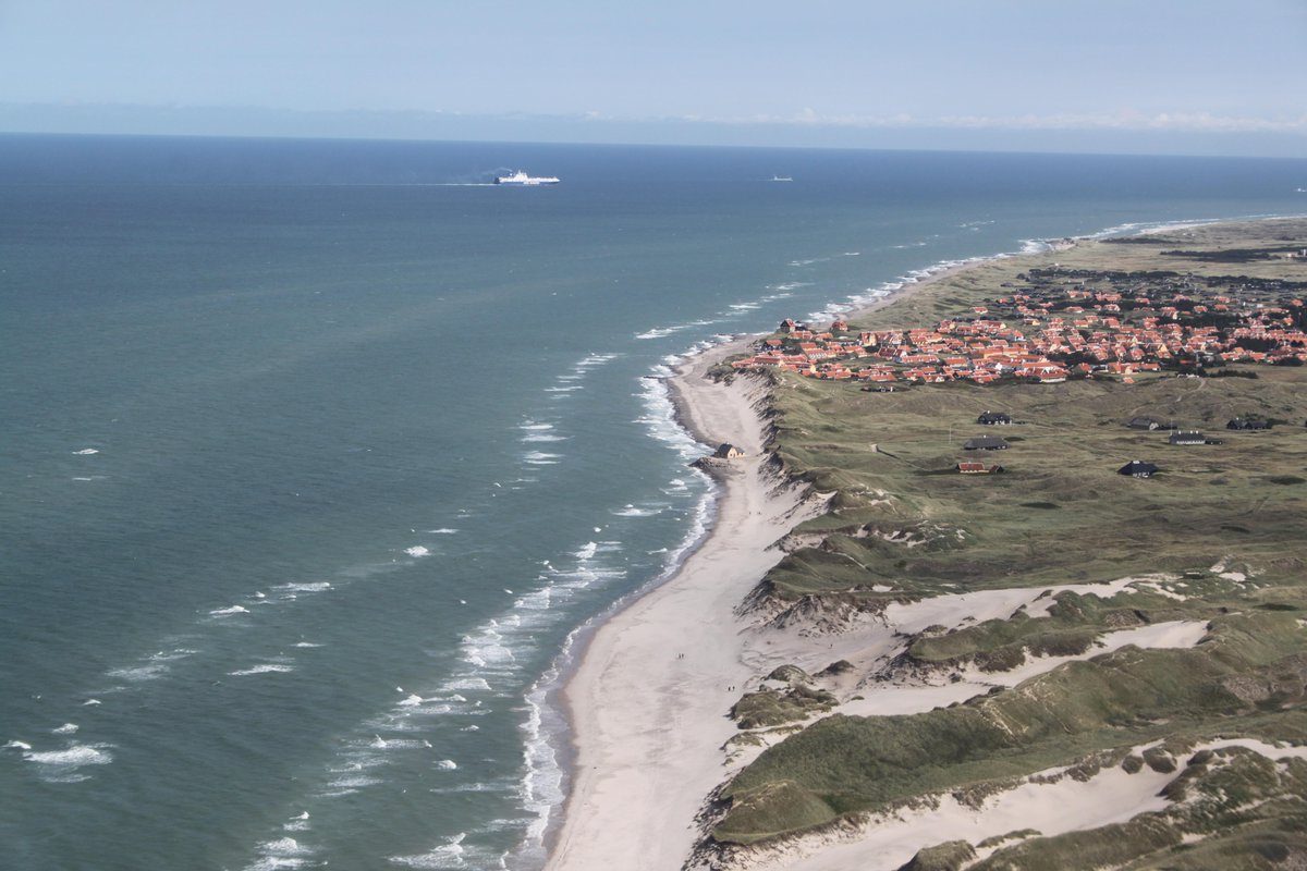 Jan_Ludvigsen's tweet photo. Gl. Skagen and Ruths Hotel seen from a helikopter
#aerialphoto #GlSkagen #Skagen #RuthsHotel #TopOfDenmark #Seaside http://t.co/mh2dq8f2sU