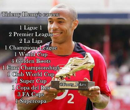Happy 38th birthday to a complete and utter legend, Thierry Henry. 