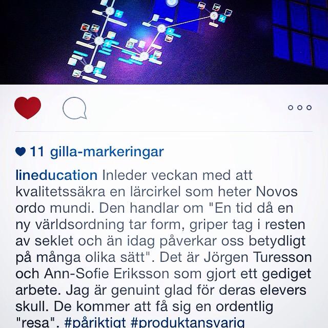 anzoeriksson's tweet photo. Inspirerande start. "På riktigt" @LinEducation #världensbästajobb #digitalplattform http://t.co/M3HOw08H8w