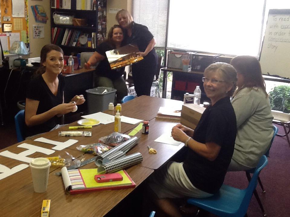 Great minds at work for "MarkerSpace" project