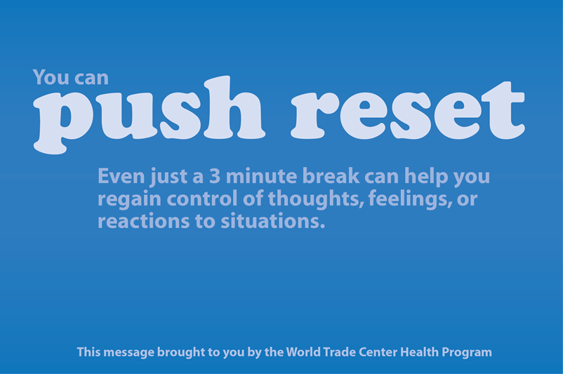 NIOSH's tweet photo. Think of a lovely place, take a few deep breaths, or try this simple meditation. http://t.co/uBEJle6XF1 #WTCHP http://t.co/QWRRuW3Pbt