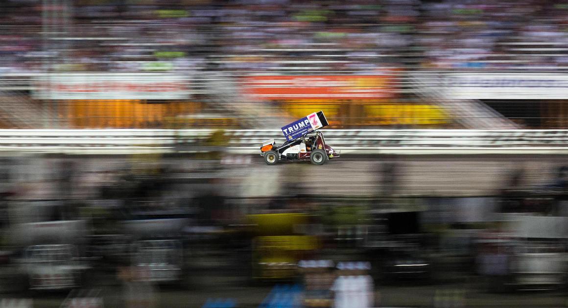 politico's tweet image. Donald Trump's secret weapons politi.co/1UO8WE8 | Photo: @smahaskey