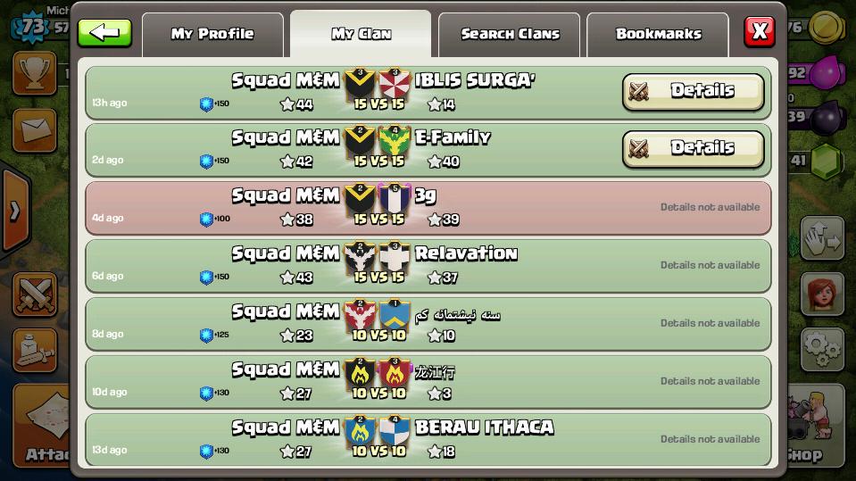 SquadMandM1's tweet photo. @COCReceuitment  Check us out if you wanna join help push to lvl5 clan! tag name #yyr8pc22  
tweet to me or something http://t.co/8OJefN4Bpn