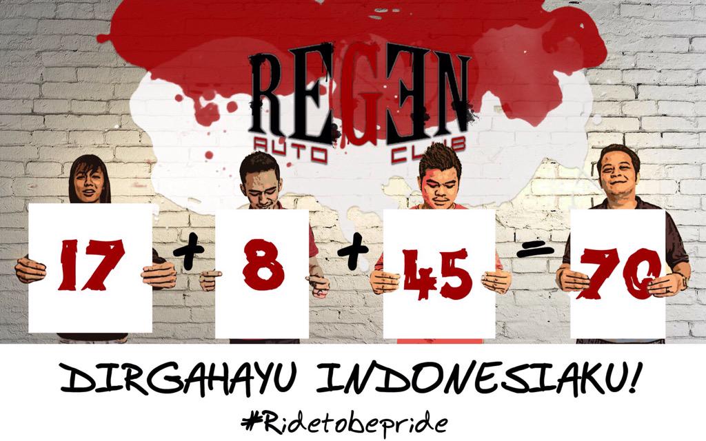 Dirgahayu Republik Indonesia ke 70th.. NKRI harga mati!!!