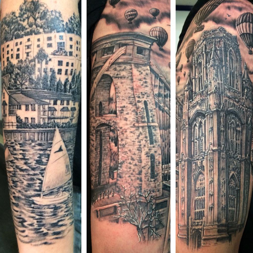 Ben boston on Twitter: "Progress on this #bristol #sleeve 