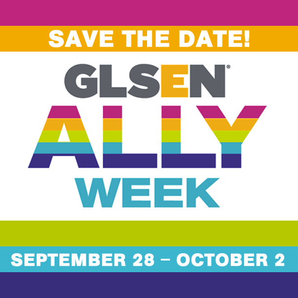 GLSEN's tweet photo. Have you put #AllyWeek on your calendar yet? Save the date! http://t.co/DoCHD1myVy