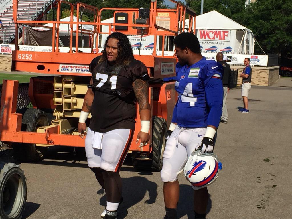My guys @Danny_Shelton55 and @andrewhudson93 living the #NFL life. Proud of u boys! #NFLDawgs