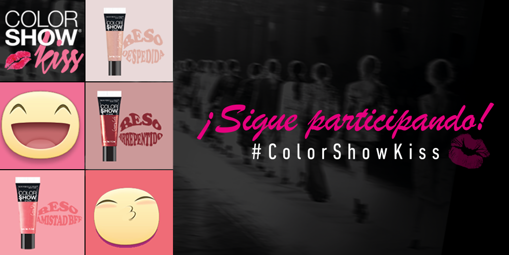 MaybellineChile's tweet photo. ¡Sigue participando! Extendemos nuestro concurso #ColorShowKiss hasta el 6 de septiembre http://t.co/GHGWZpKXGT http://t.co/z6lsoyjdWd